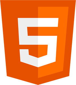 The HTML5 logo.